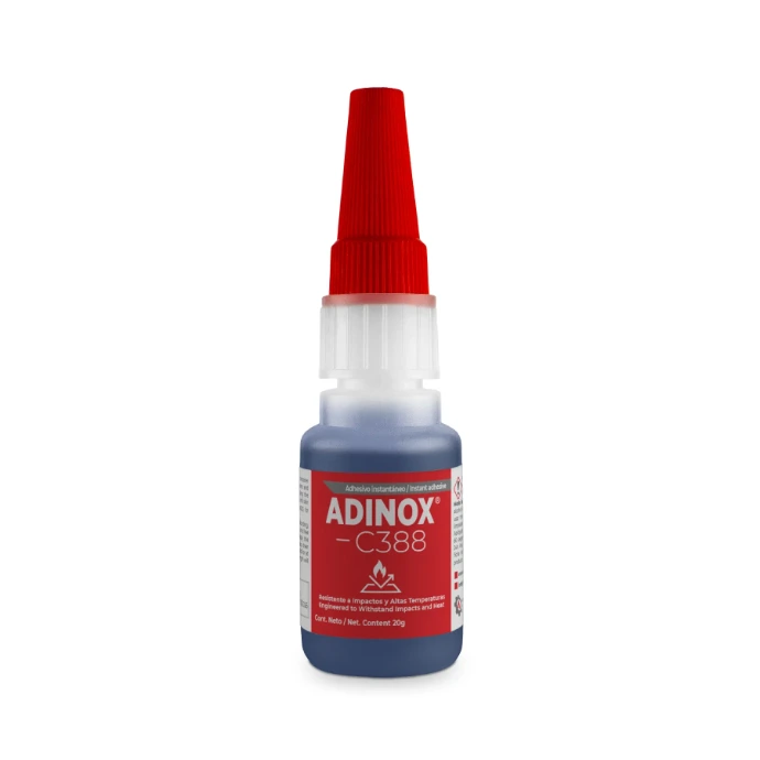 ADINOX C388 20g Rubber Toughened Black Cyanoacrylate