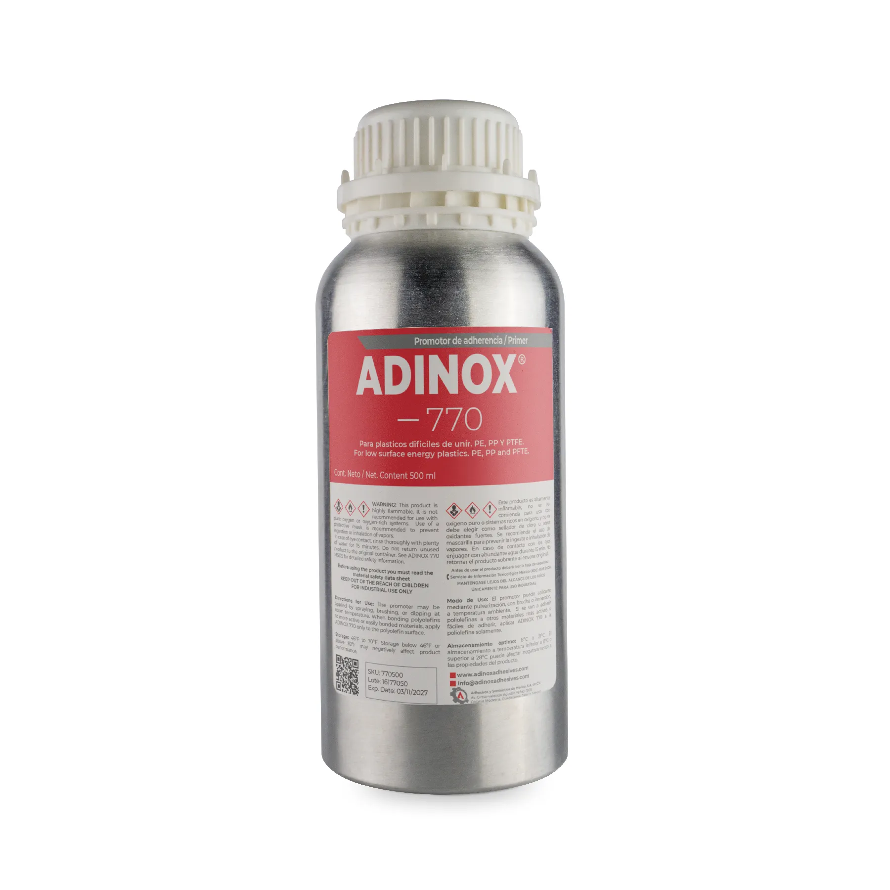 ADINOX® 770 500 ml Adhesion Promoter for Polyolefins