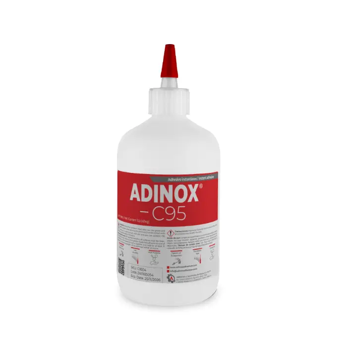 ADINOX C95 surface insensitive cyanoacrylate 1lb industrial container