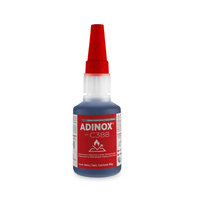 ADINOX C388 rubber-toughened cyanoacrylate 50g bottle