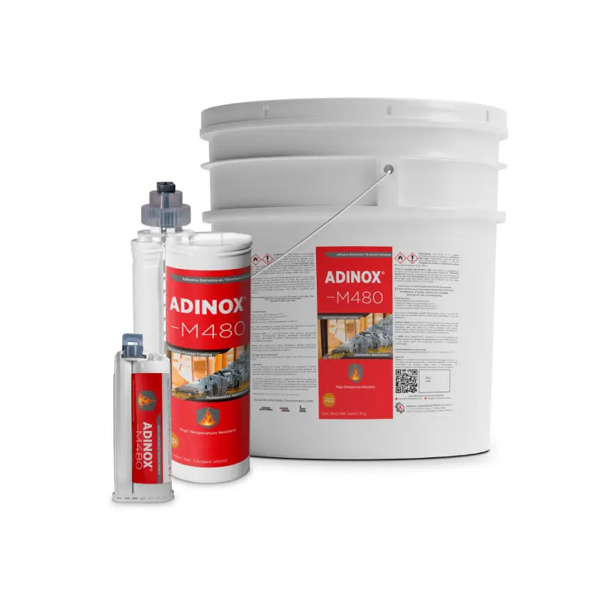 [M480] ADINOX M480, Adhesivo MMA resistente a procesos de pintura electorstatica
